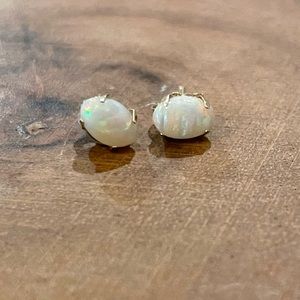 Opal Stud Earrings